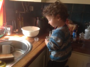 Experimenting or making a mess?